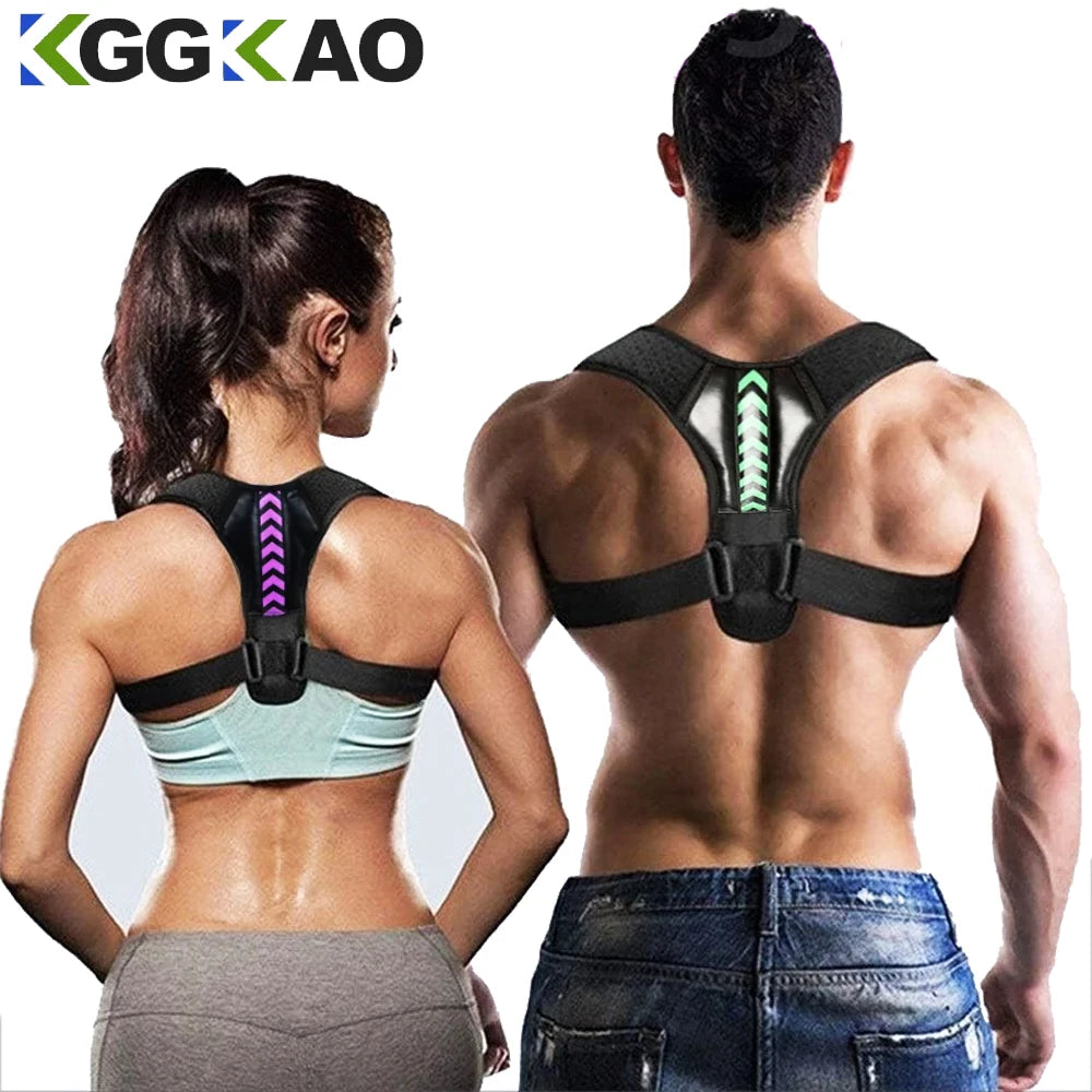 Moderngaloore Posture Corrector Back Support Belt - rear strap view