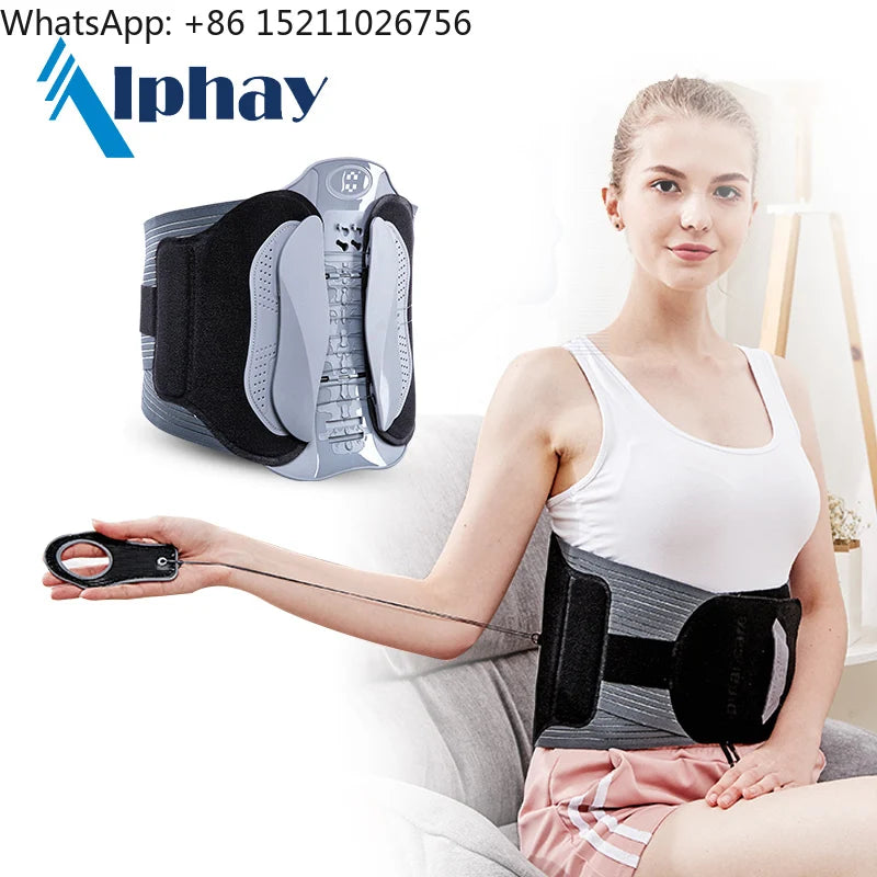 Moderngaloore Back Pain Relief Waist Support Belt for Men & Women – Adjustable Lumbar Back Brace