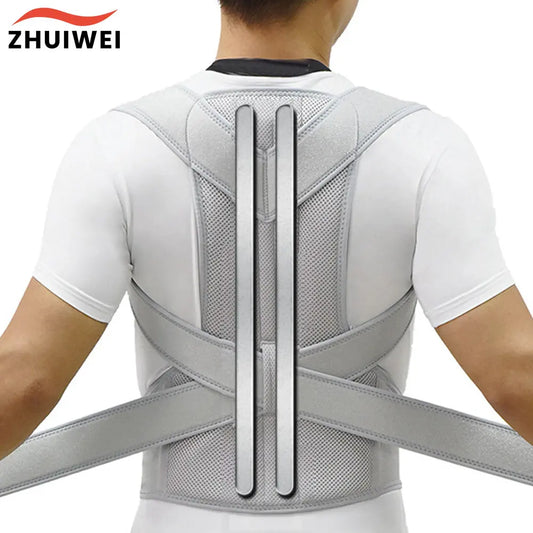 Moderngaloore Upper Back Posture Corrector – Clavicle & Shoulder Straightener Brace for Men & Women