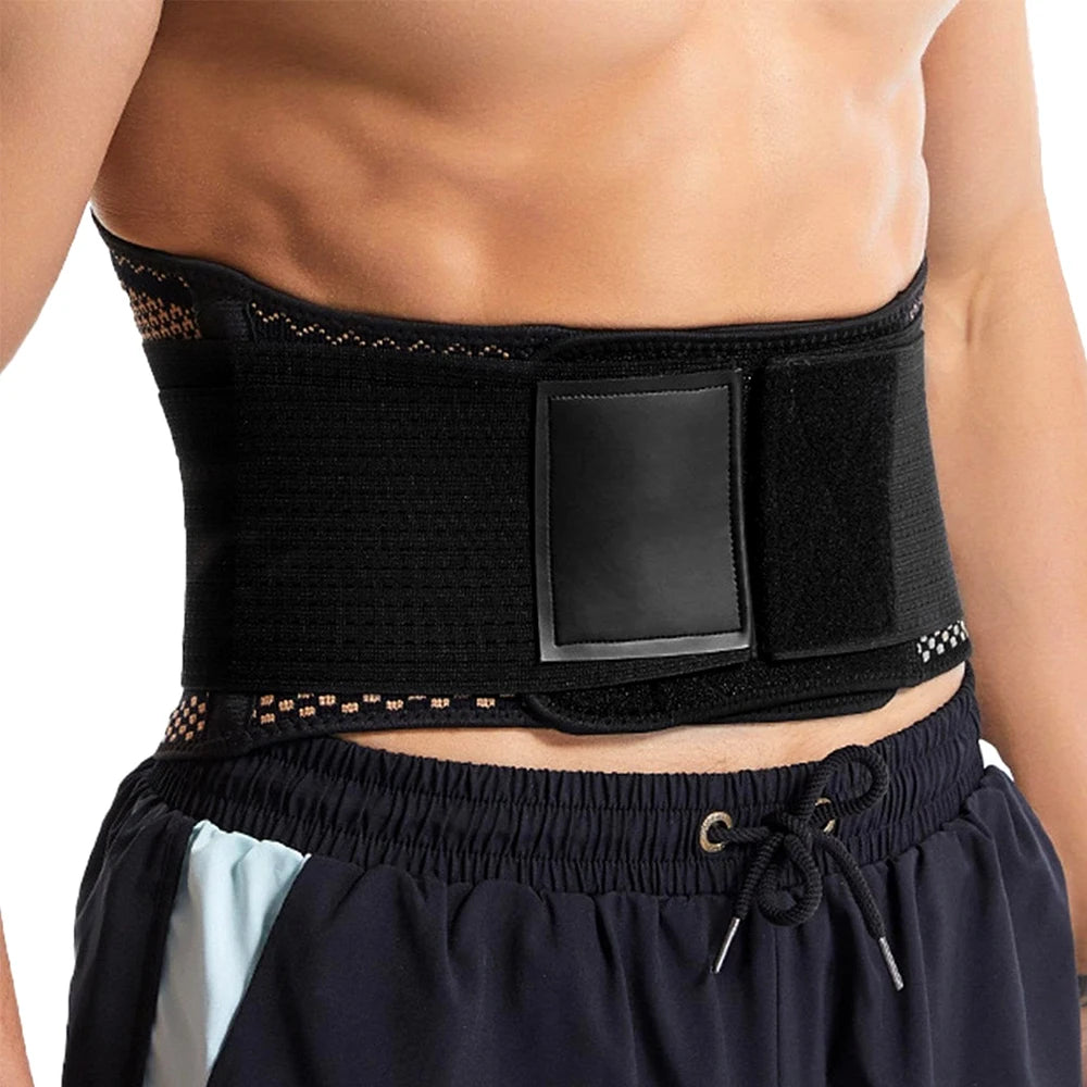 Moderngaloore Copper Back Brace for Men & Women – Adjustable Lumbar Support Belt for Sciatica & Lower Back Pain