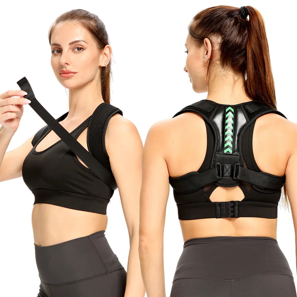 Moderngaloore Adjustable Invisible Back Posture Corrector – Clavicle & Shoulder Support Brace for Men & Women