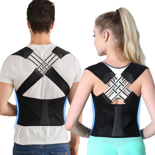 Moderngaloore Full Back & Shoulder Posture Corrector Brace – Adjustable Fit
