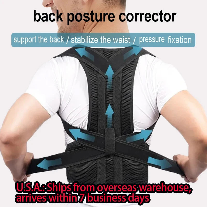Moderngaloore Elite Spine Command Back Brace – Adjustable Posture Corrector