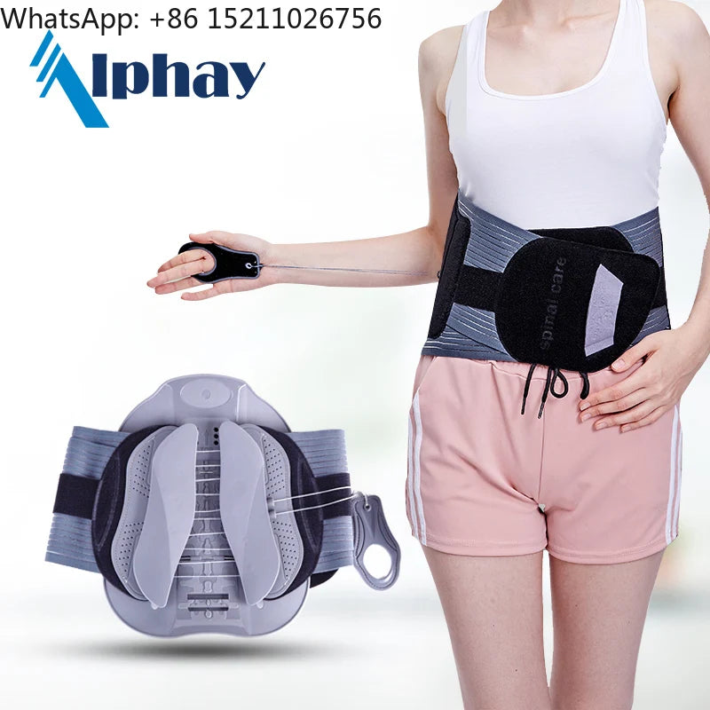 Moderngaloore Back Pain Relief Waist Support Belt for Men & Women – Adjustable Lumbar Back Brace