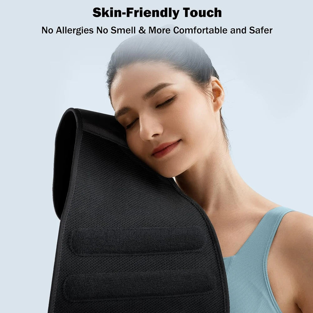 Moderngaloore Lower Back Brace for Men & Women – Flexible Lumbar Support Waist Belt