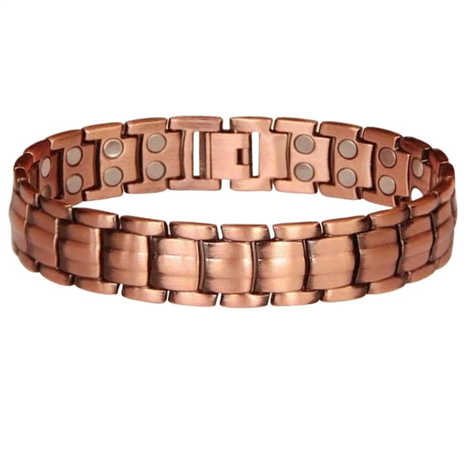 Moderngaloore Pure Copper Magnetic Bracelet for Men – Arthritis Pain Relief Jewelry, Daily Wellness Accessory