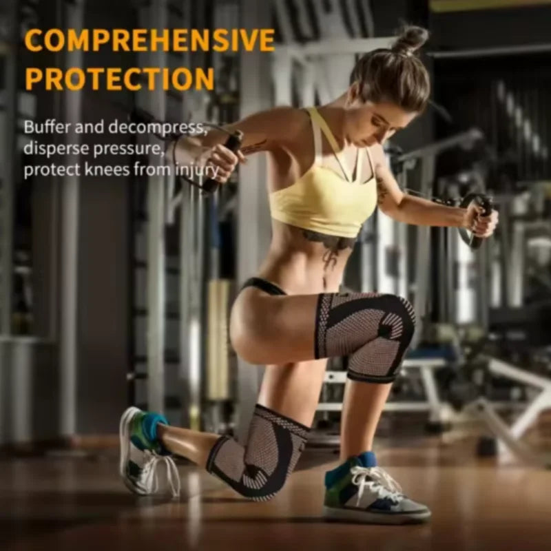 Moderngaloore Copper Knee Brace & Compression Sleeve for Men & Women – Arthritis Pain Support, Sports & Joint Pain Relief