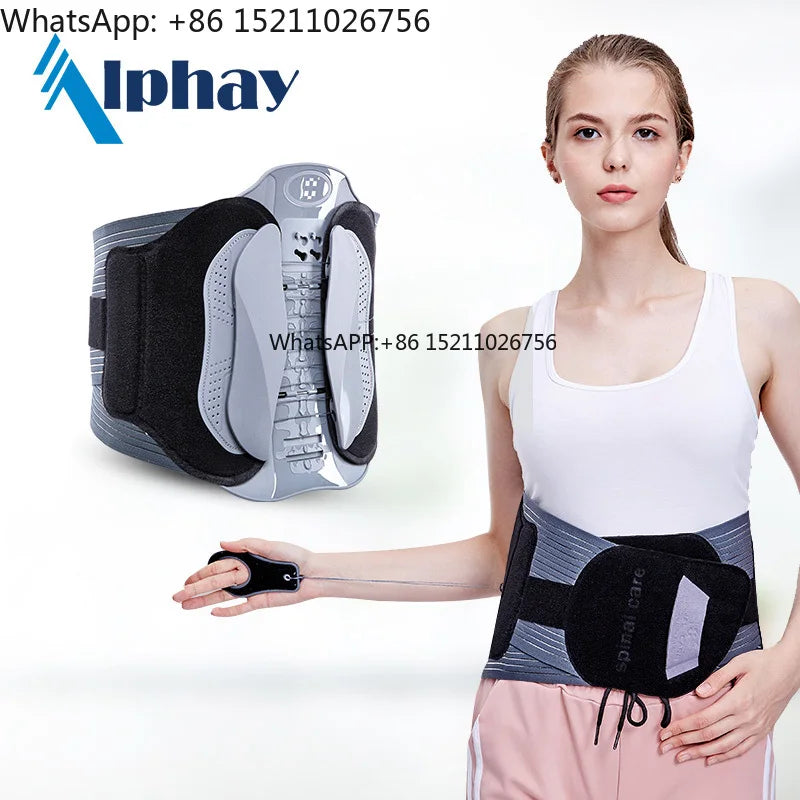 Moderngaloore Back Pain Relief Waist Support Belt for Men & Women – Adjustable Lumbar Back Brace