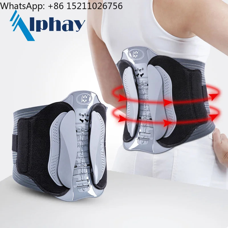 Moderngaloore Back Pain Relief Waist Support Belt for Men & Women – Adjustable Lumbar Back Brace