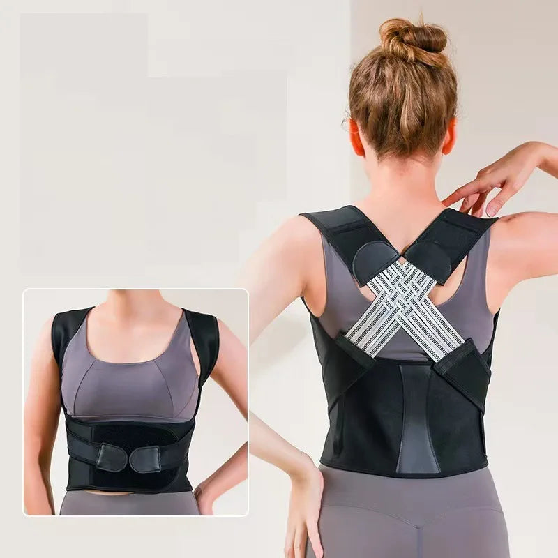 Moderngaloore Adult Posture Corrector Belt – Breathable Back Correction Strap