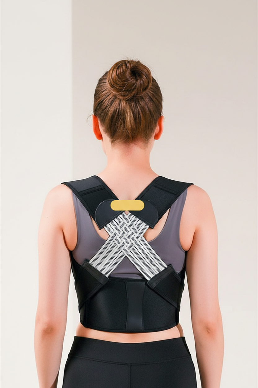 Latina woman - posture brace