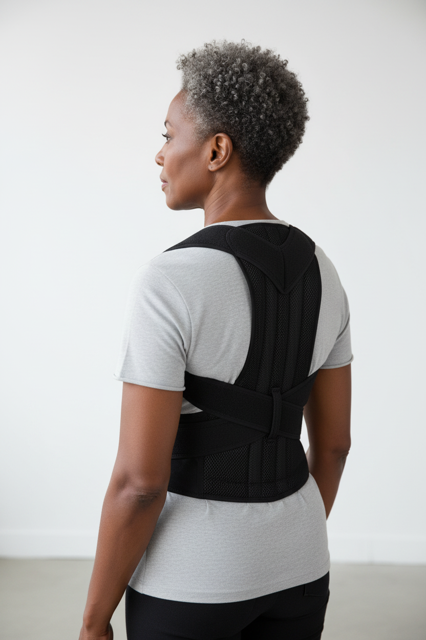 Older Black woman - Lumbar Vest