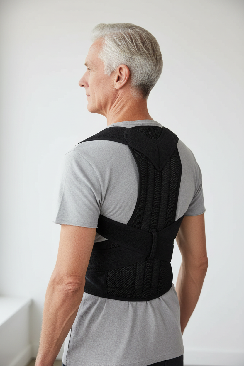 Older white man - Lumbar Vest