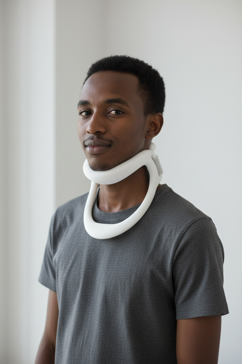 Young Ethiopian man